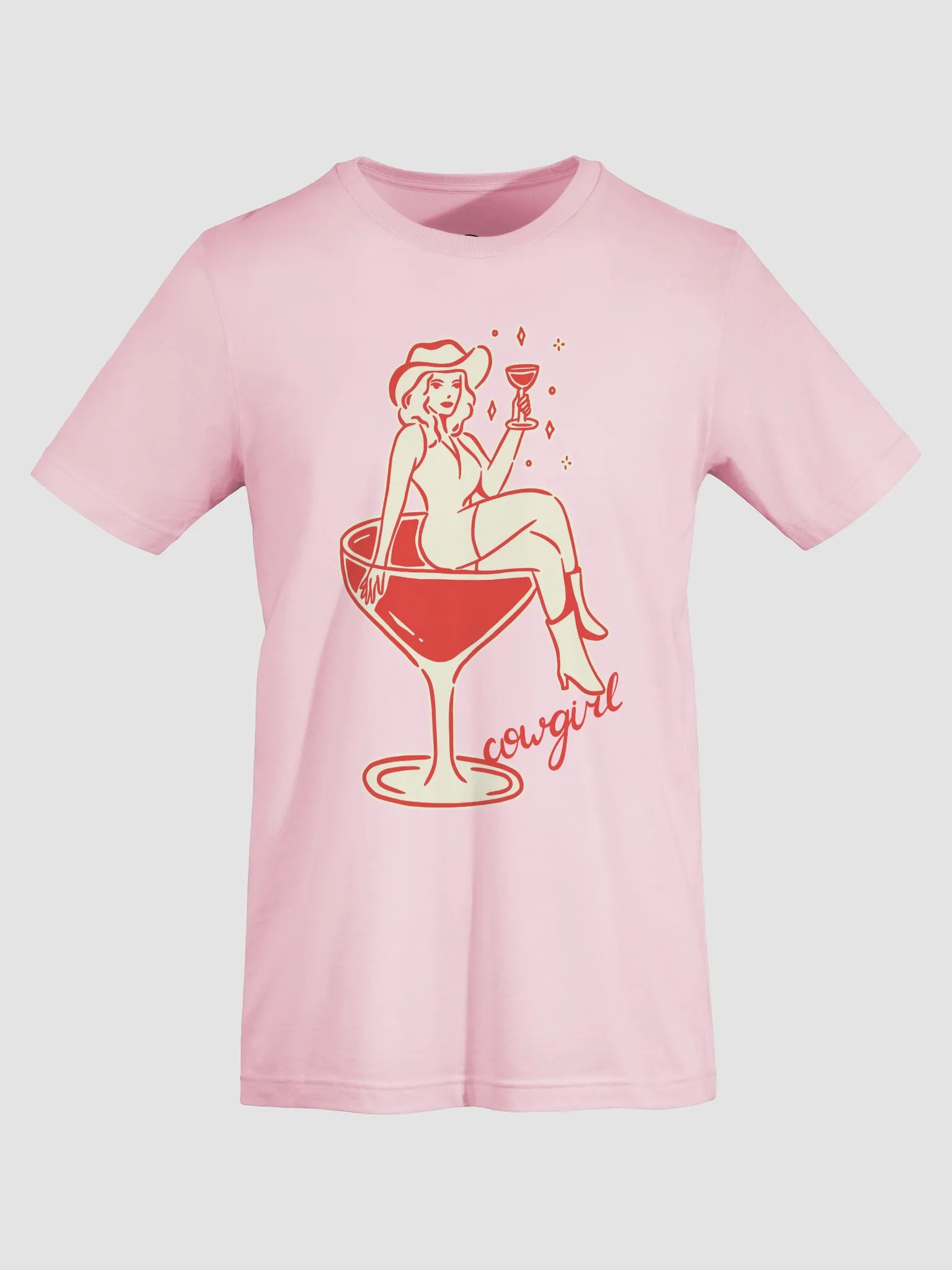 Cowgirl Martini Bella Canvas Tee Shiny product image (55)