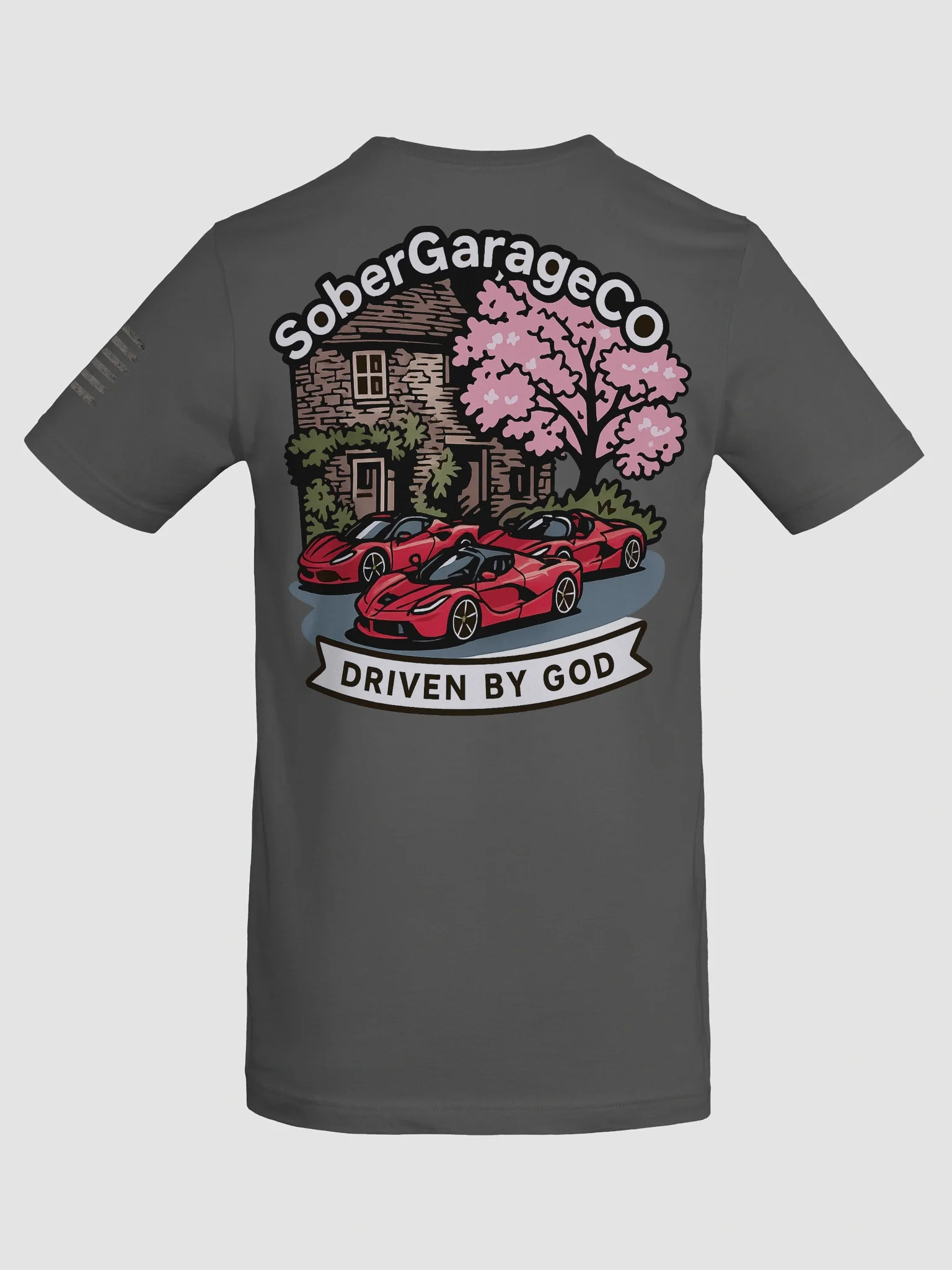 Ferrari Sober Garage CO Stylized T-Shirt product image (82)