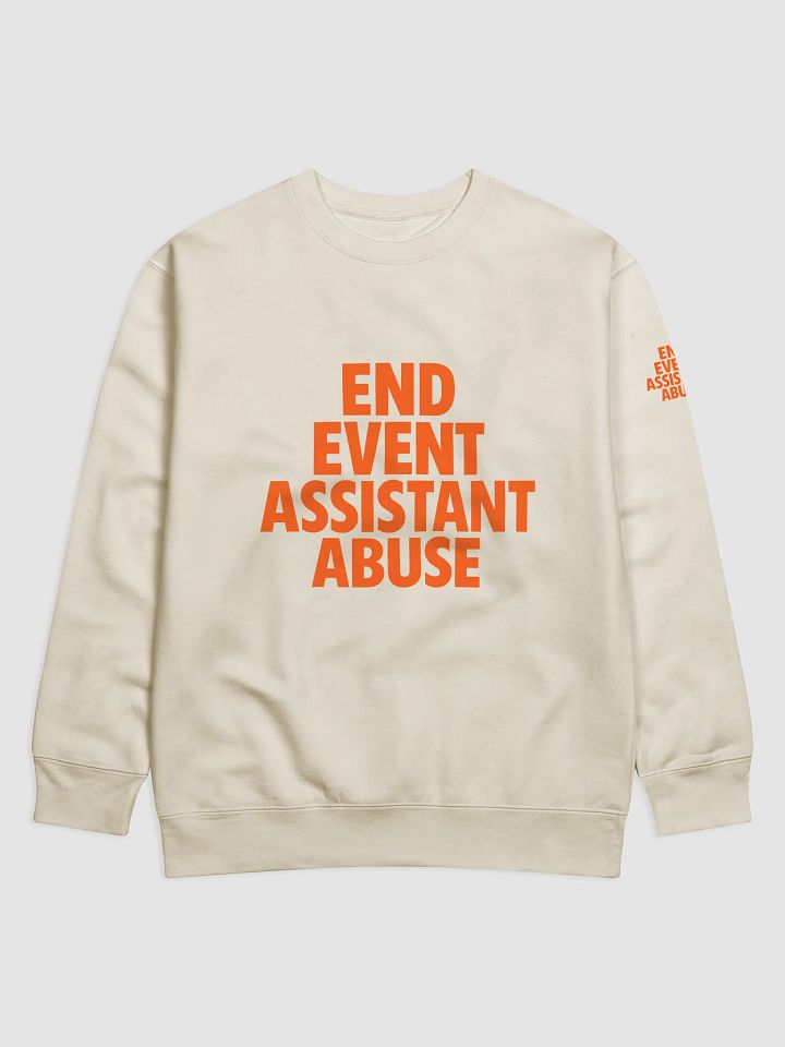 End Event Assistant Abuse Crewneck product image (2)