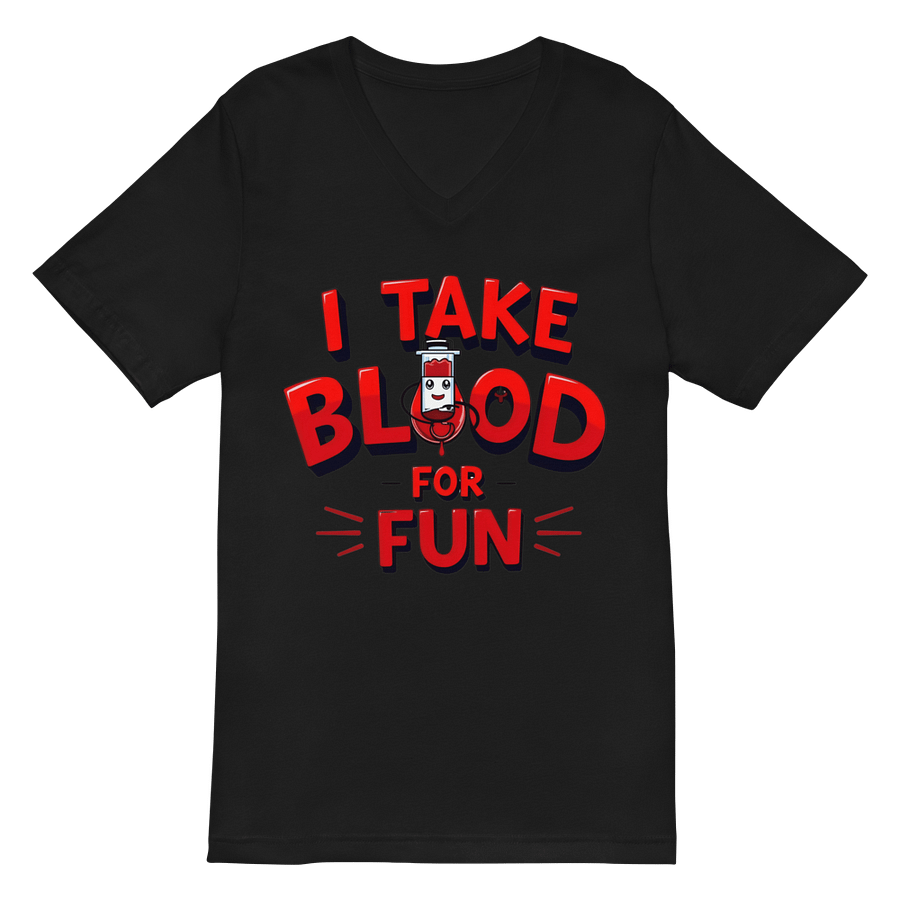 Bloody Fun V-Neck Tee product image (3)