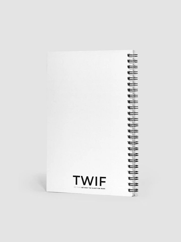 No Fear Beyond The Question Mark - Notebook product image (2)