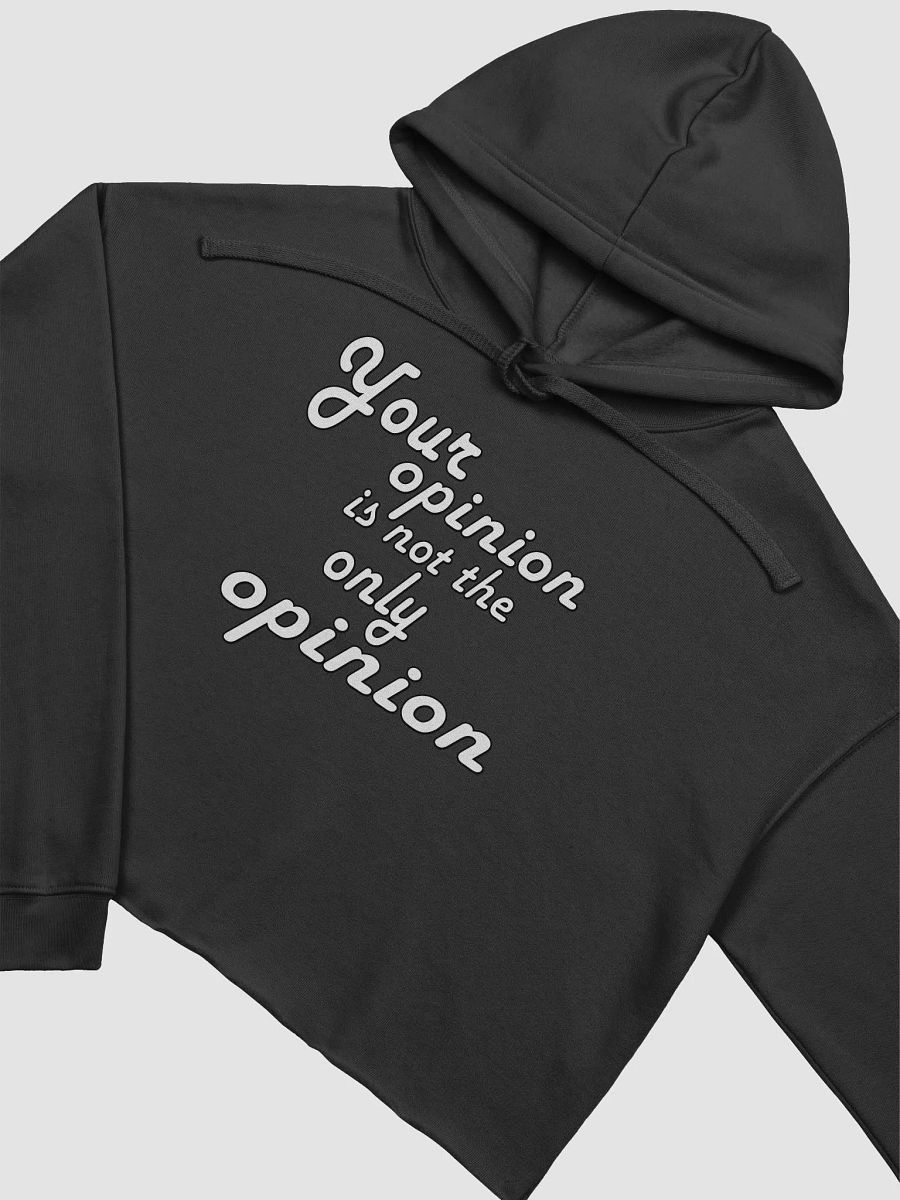 Your Opinion... Bella+Canvas Fleece Crop Hoodie product image (3)