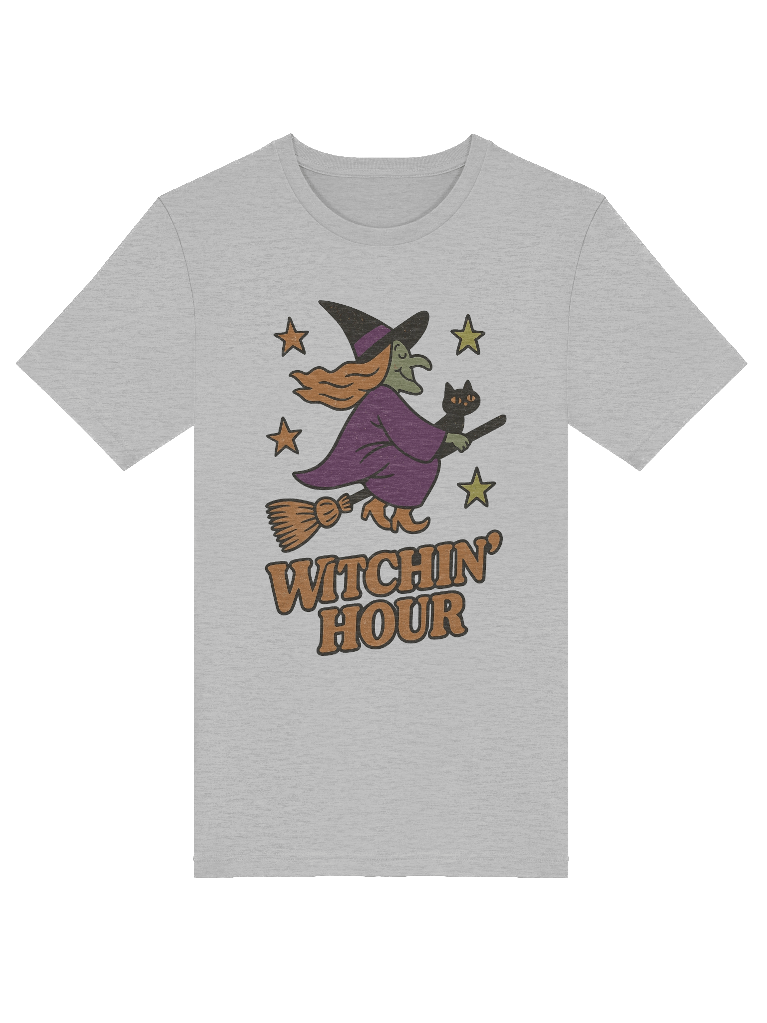 Basic Witch Energy – Halloween T-Shirt product image (5)