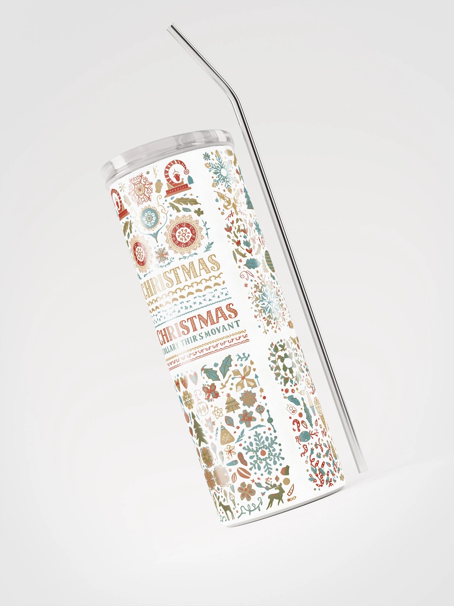 Christmas stainless steel cup product image (5)
