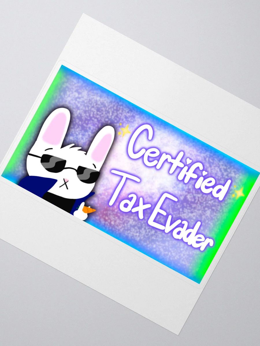 Certified Tax Evader product image (6)