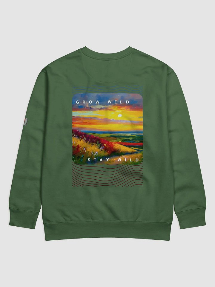 Grow Wild - Stay Wild Premium Sweatshirt 🐢❤️✨ Special Edition No. 2 product image (2)
