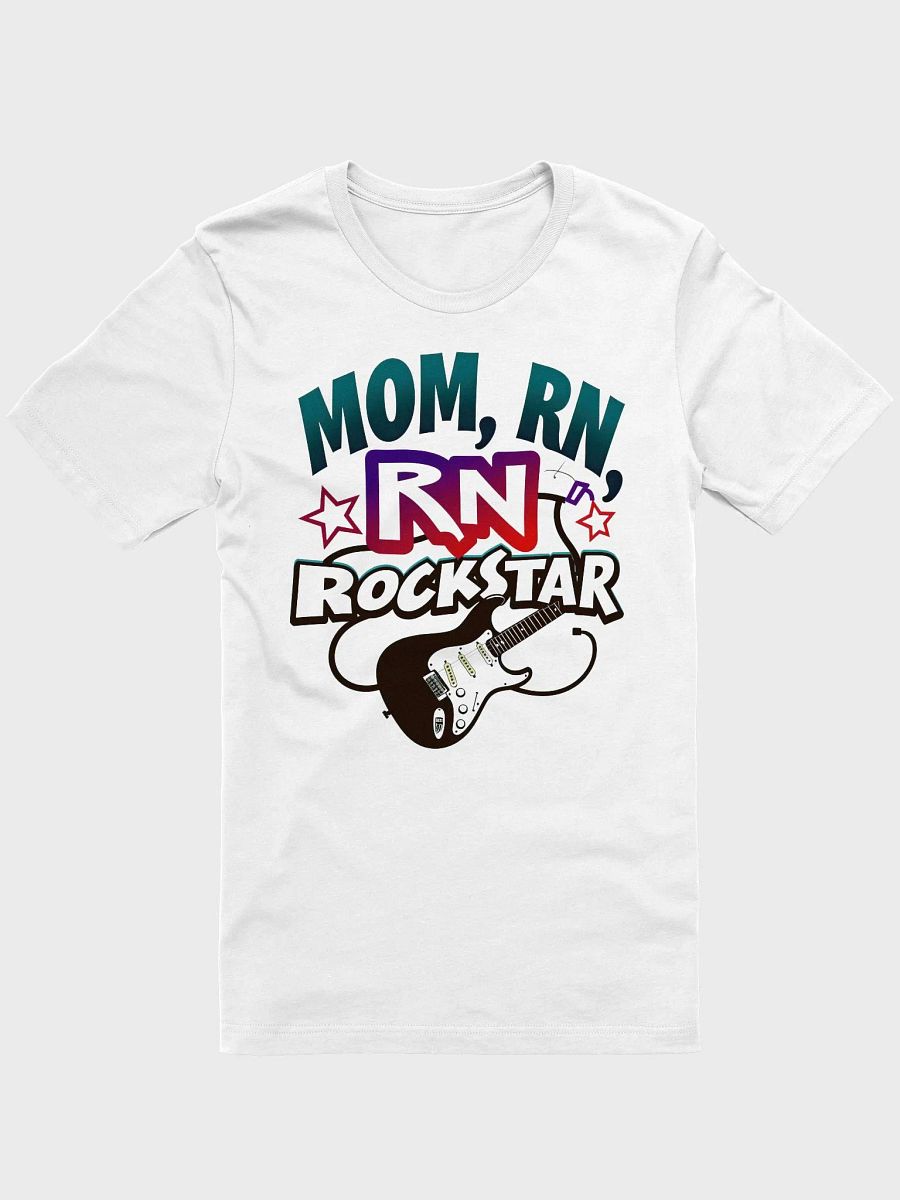 Rockstar Mom RN Graphic T-Shirt product image (3)