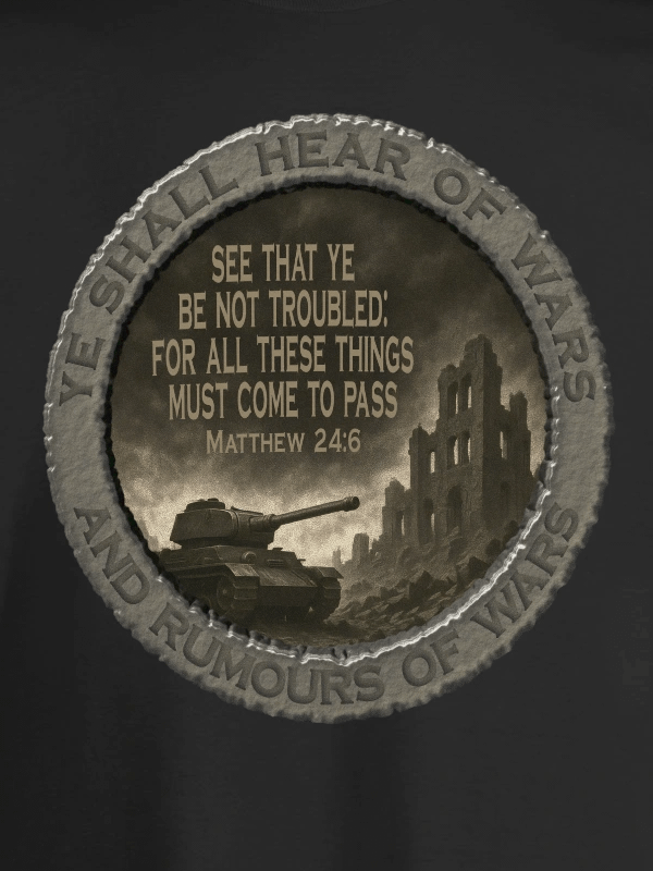 Matthew 24:6 T-Shirt product image (6)