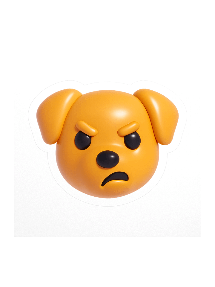 Angry Sammy Sticker product image (1)