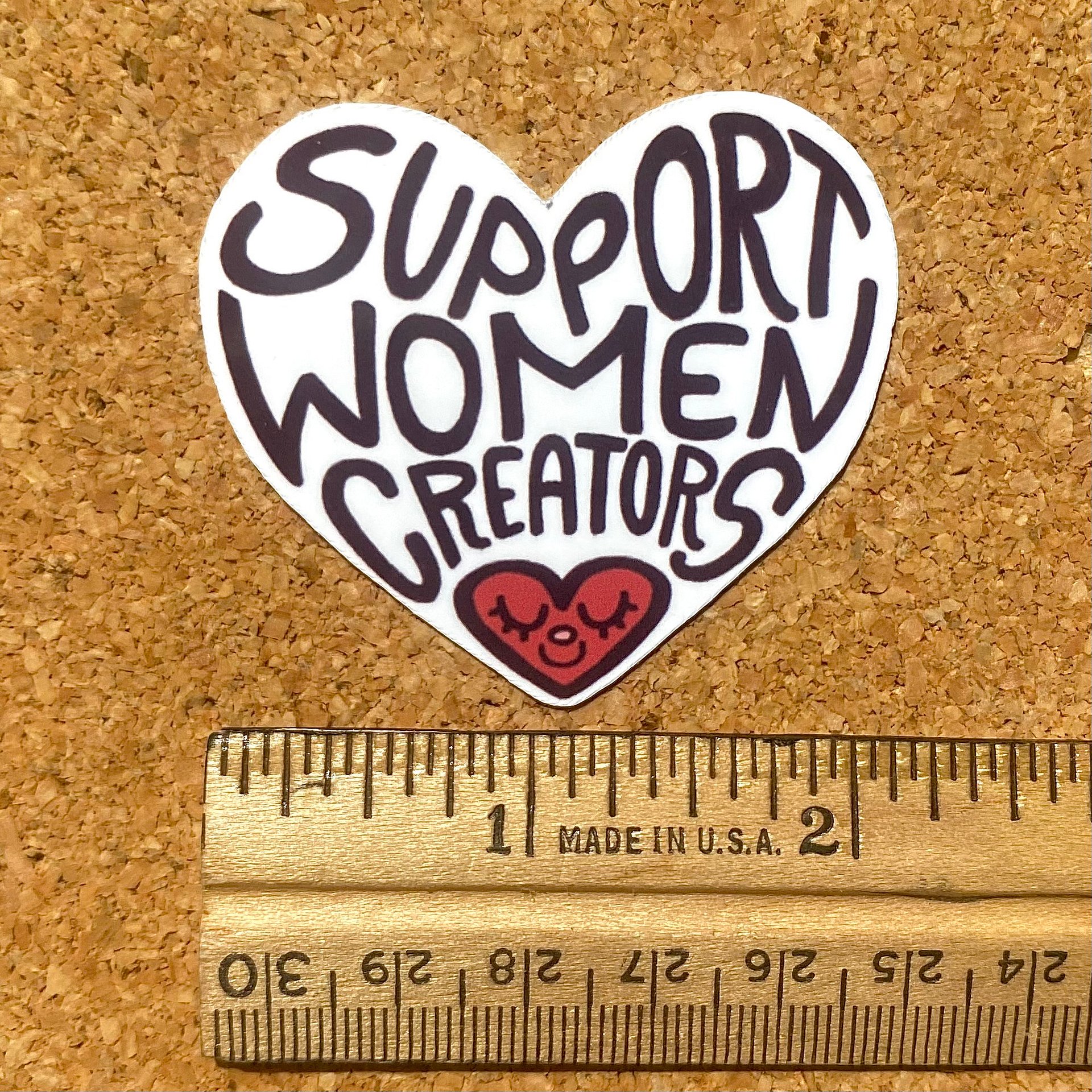 Support Women Creators Sticker product image (3)