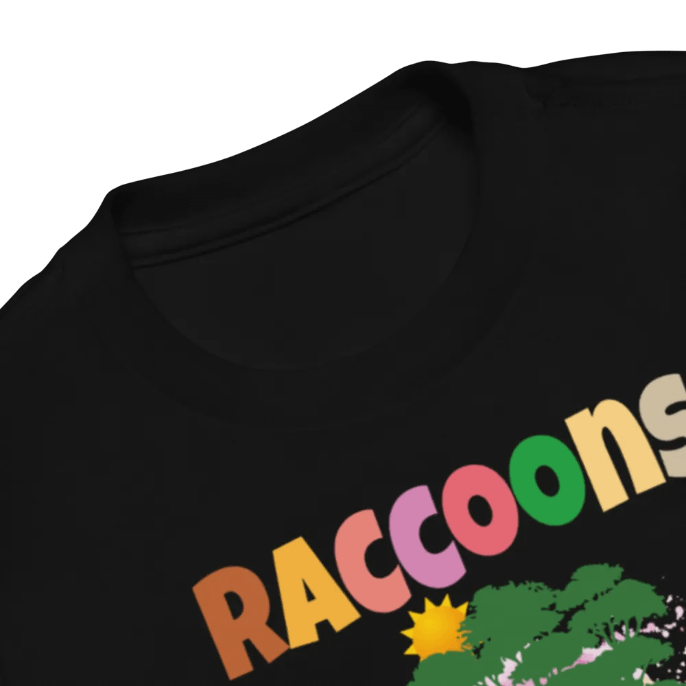 Raccoon Colorful Funny Cute Bella +Canvas Toddler T-Shirt – Funny Shirt, Best Gift for Kids product image (10)