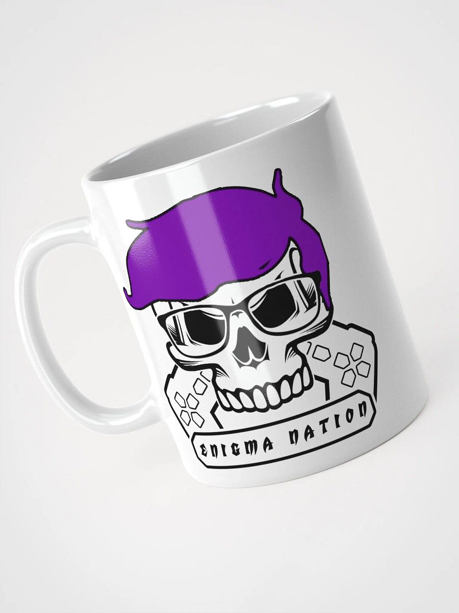 Enigma Nation White Glossy Mug product image (7)