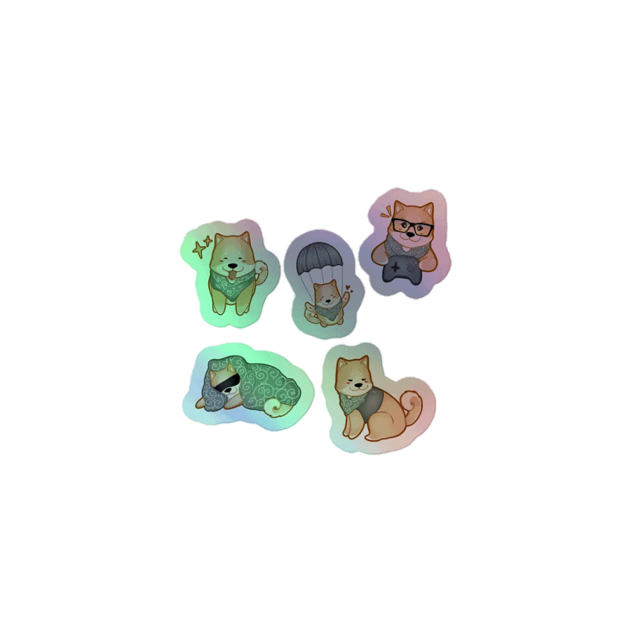 Baby Cid Holographic Sticker Sheet (Limited Edition) product image (1)