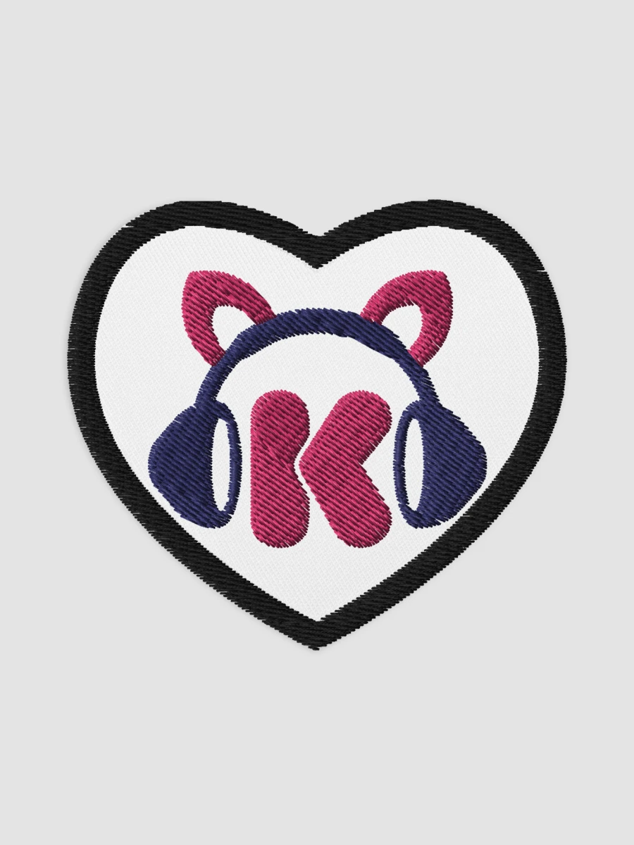 [Kalakimatra] Embroidered Patches - Heart - 3.1″×2.8″ product image (1)