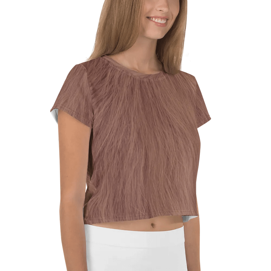 Cinnamon Cat Crop Tee product image (5)