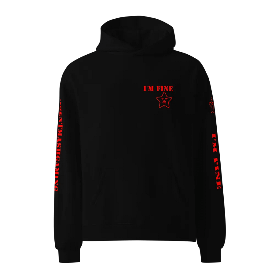 I'M FINE AMG Oversized Hoodie product image (1)