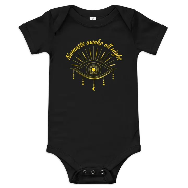 Namaste Awake All Night Baby Bodysuit product image (1)