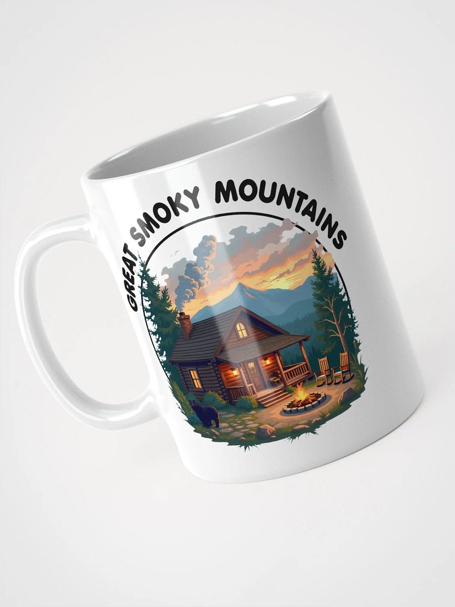 Great Smoky Mountains - Bear and Cabin Mug product image (7)