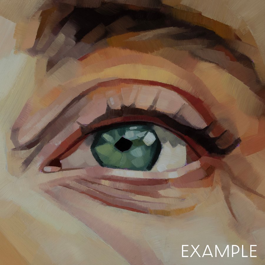 COMMISSION: Custom Eye Portrait product image (3)