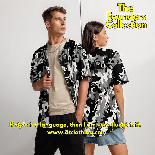 THE FOUNDERS CAMO
Hello Spring! 🌷 Embrace the season with fresh, vibrant styles from 8T Clothing! Our culture-inspired collec...