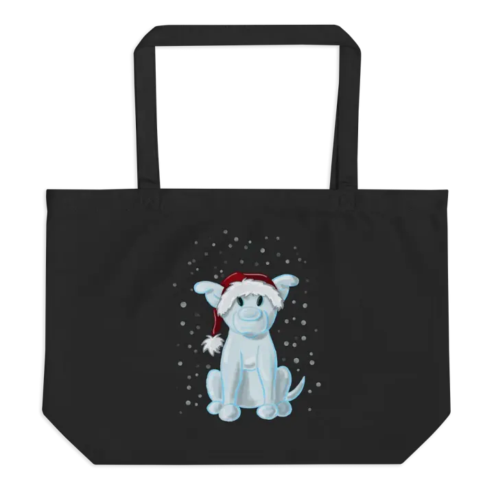 Snow Pup Tote Bag product image (1)