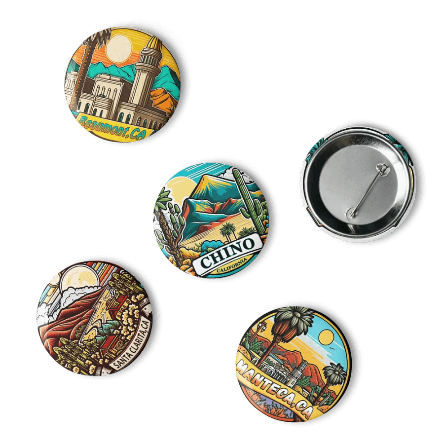 California's Hidden Gems - Set Of 5 Pins product image (10)