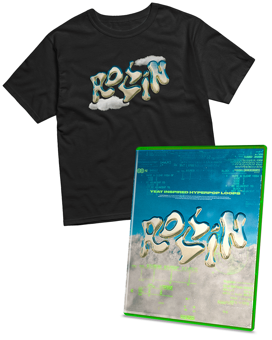 Rollin: Rage/Hyperpop Loops - T-Shirt Bundle product image (1)