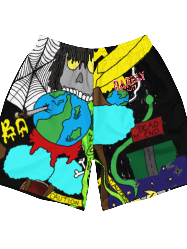"SPOOKY BR" SHORTS (BLK) product image (1)
