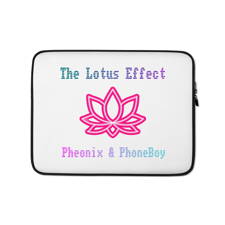 Lotus Effect Logo Laptop Sleeve product image (1)