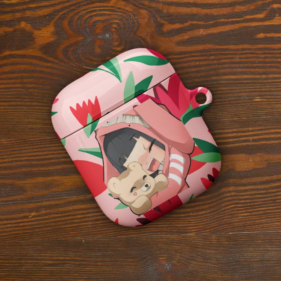 Bunny Feng Teddy AirPods Print Case product image (10)