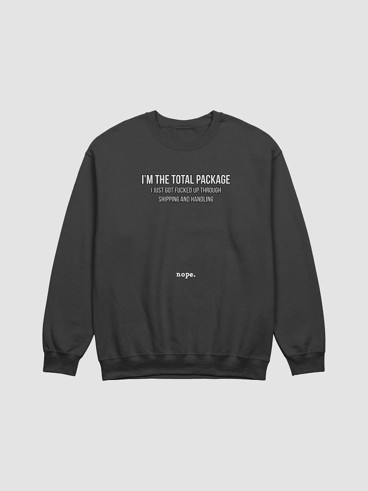 nope. resolute - package sweatshirt product image (1)