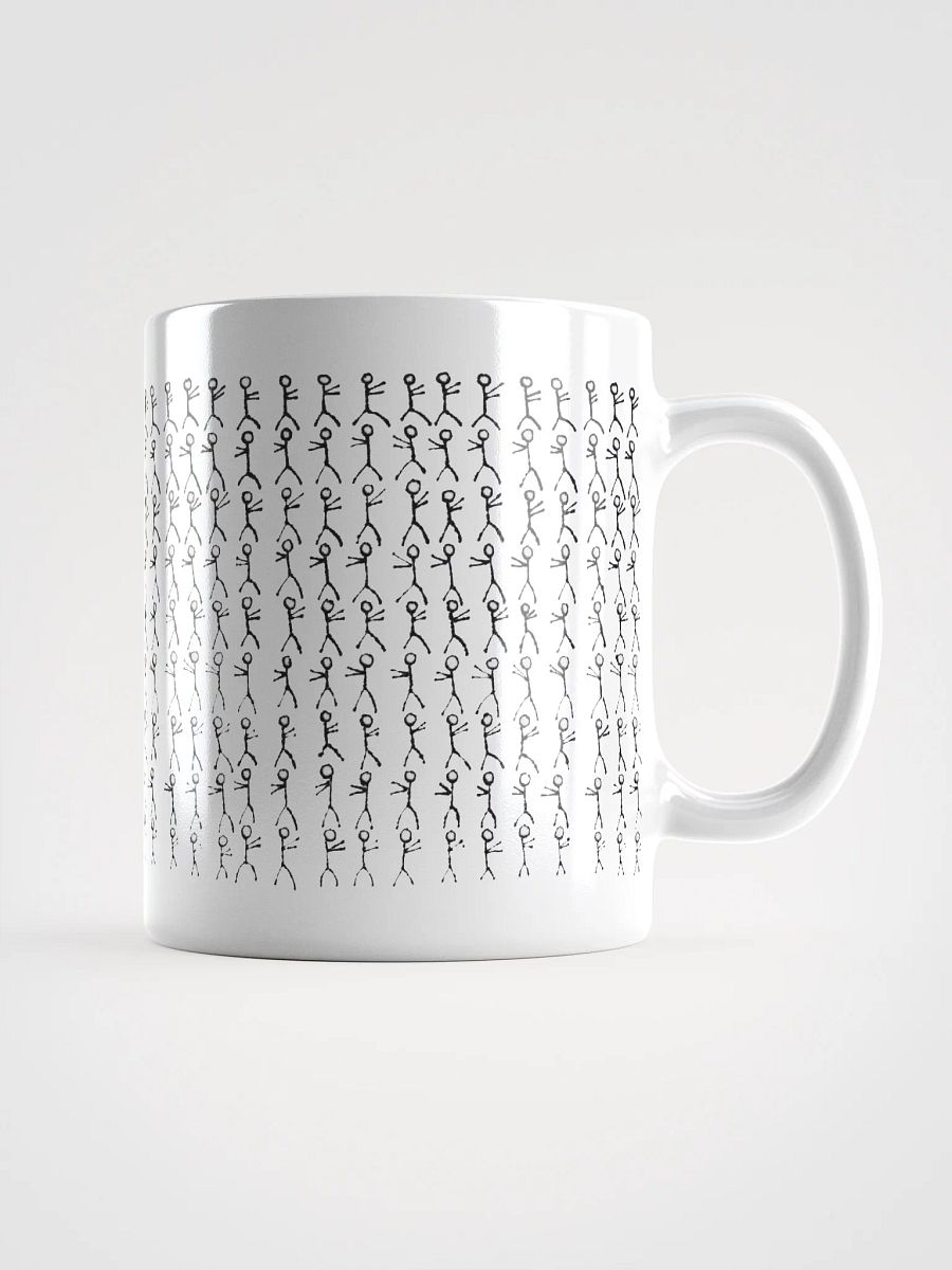 Men Sleep Walking White Glossy Mug product image (2)