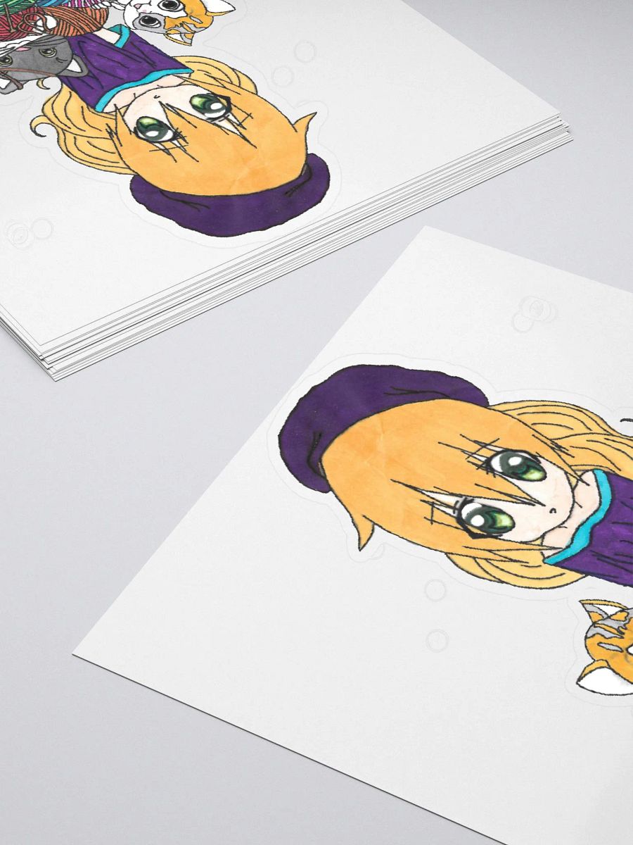 Xakaila BRB scene sticker product image (4)