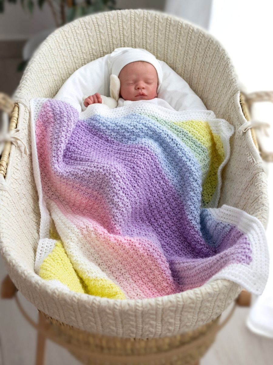 Crochet Pattern: C2C Baby Blanket product image (5)