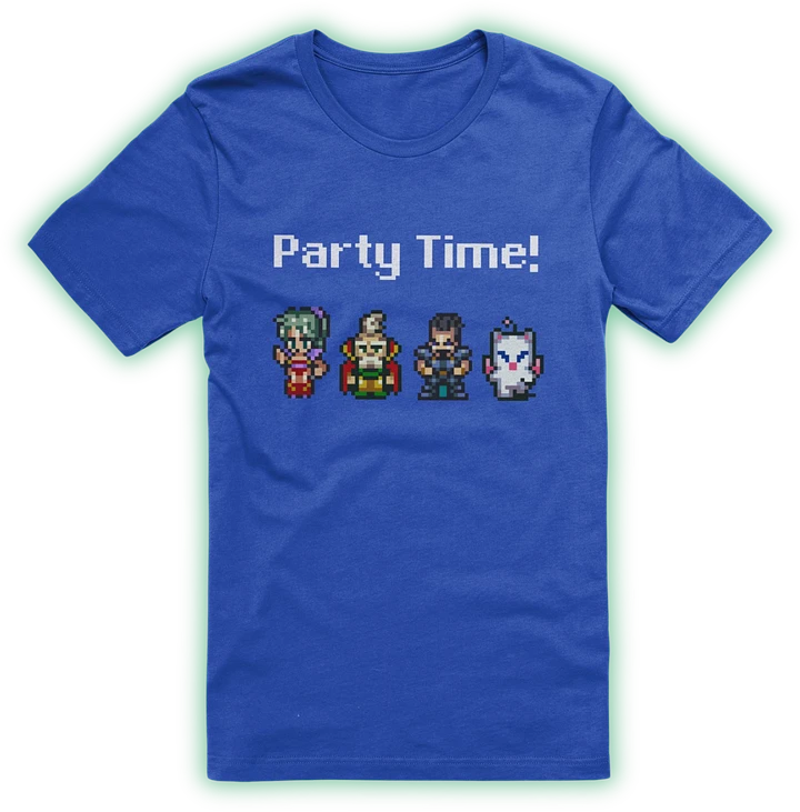 Party Time T-Shirt (16-bit Variation) product image (1)