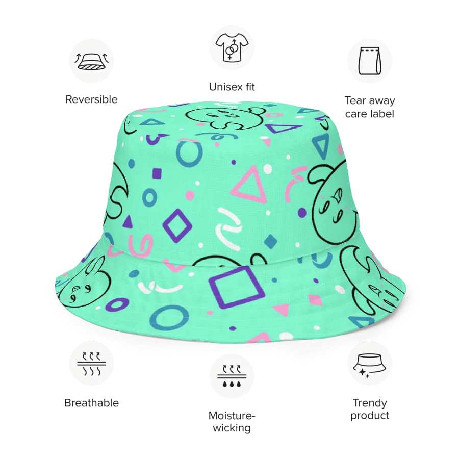 90s Arcade Reversible Bucket Hat product image (9)
