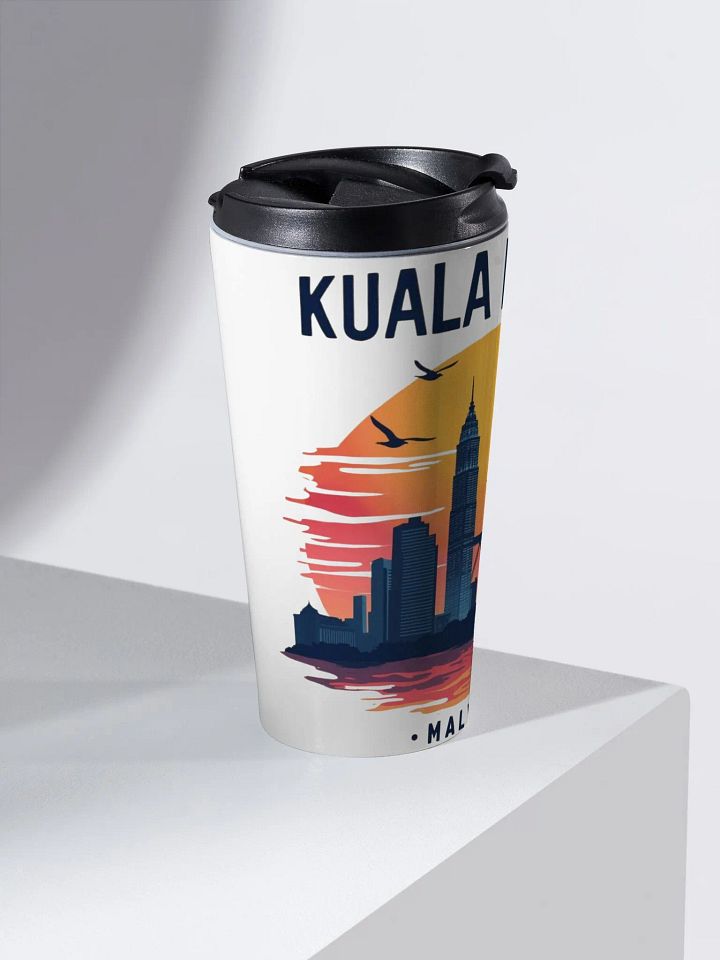 Kuala Lumpur Skyline Stainless Steel Travel Mug product image (2)