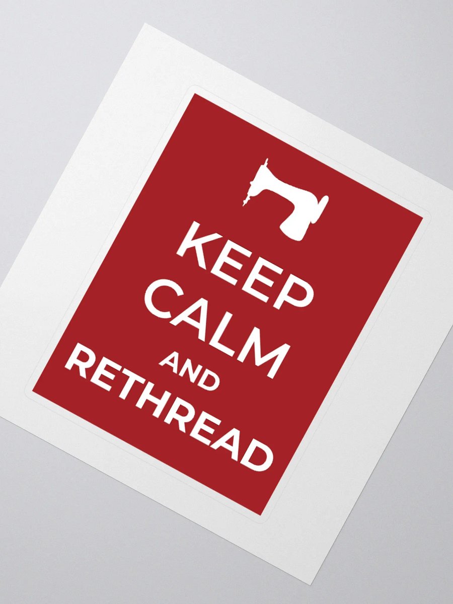 Keep Calm Red Sticker product image (2)