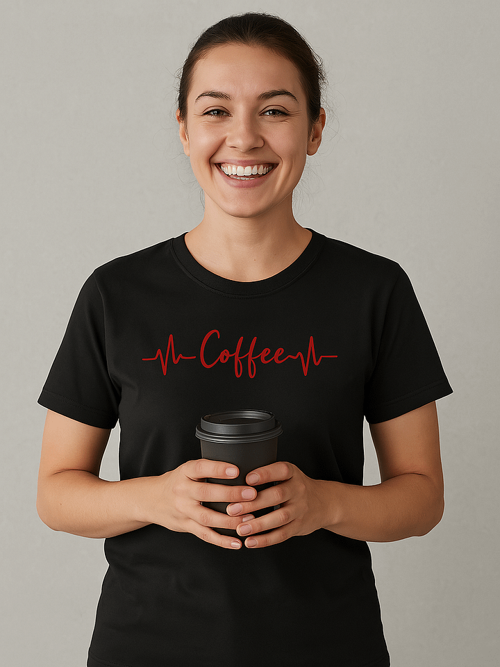Heartbeat of Coffee T-Shirt product image (1)