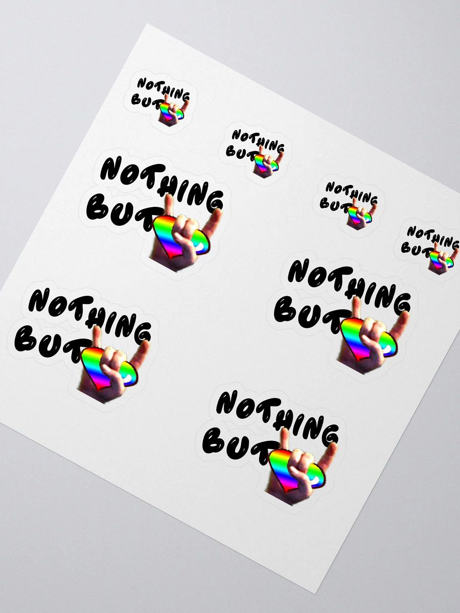 Nothing But Love - Stickers - Pride Edition product image (2)
