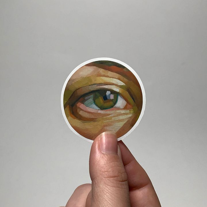 Eye Logo Sticker product image (2)
