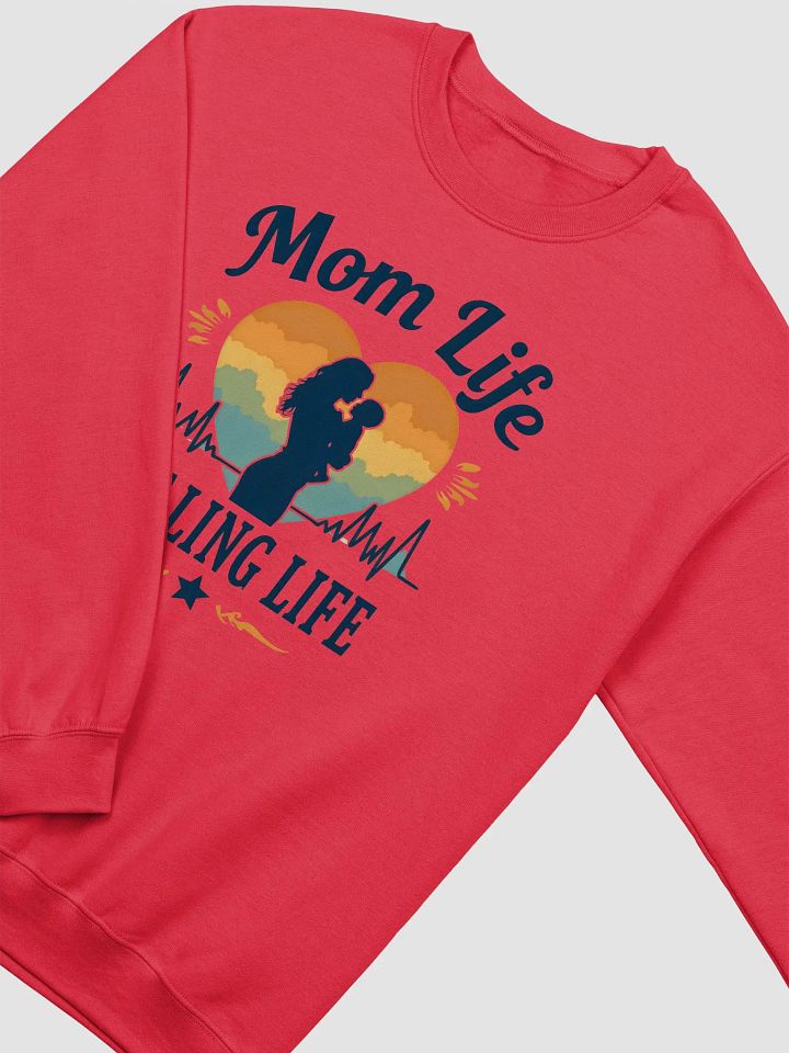 Mom Life and Healing Life Crewneck Sweatshirt product image (18)