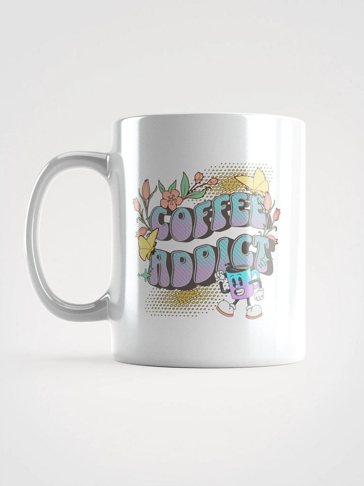 Coffee Addict Mascot Mug Whimsical Mug product image (1)