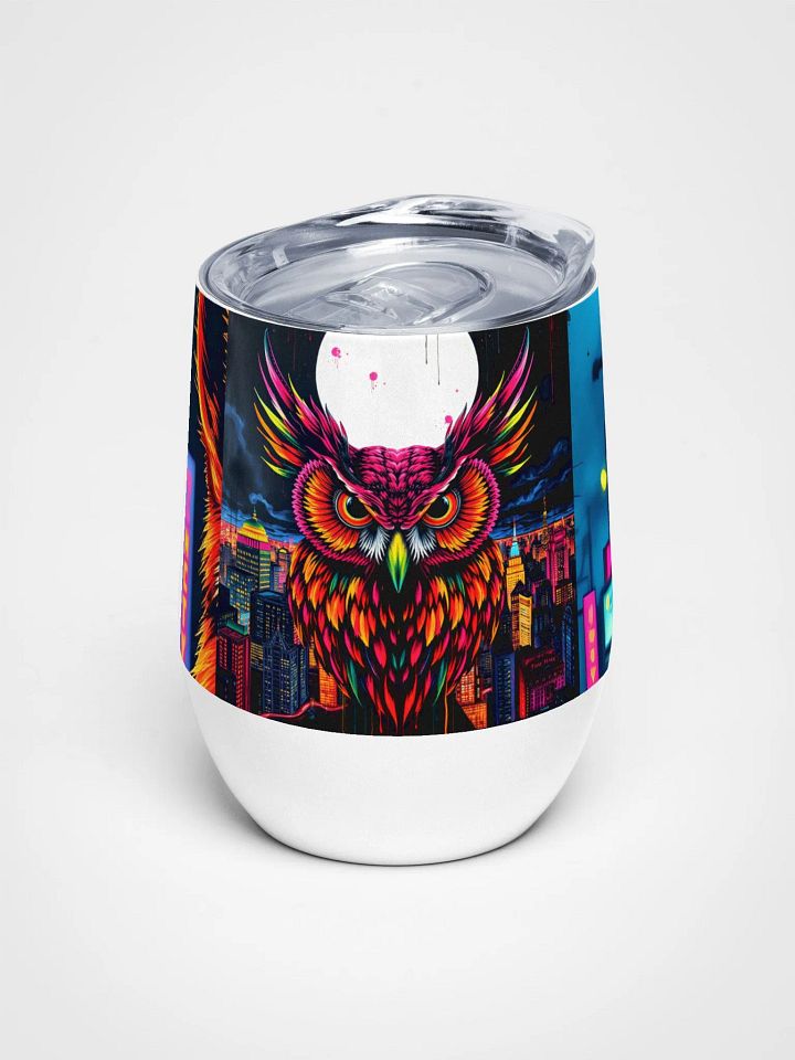 Neon Owl Urban Wine Tumbler product image (1)