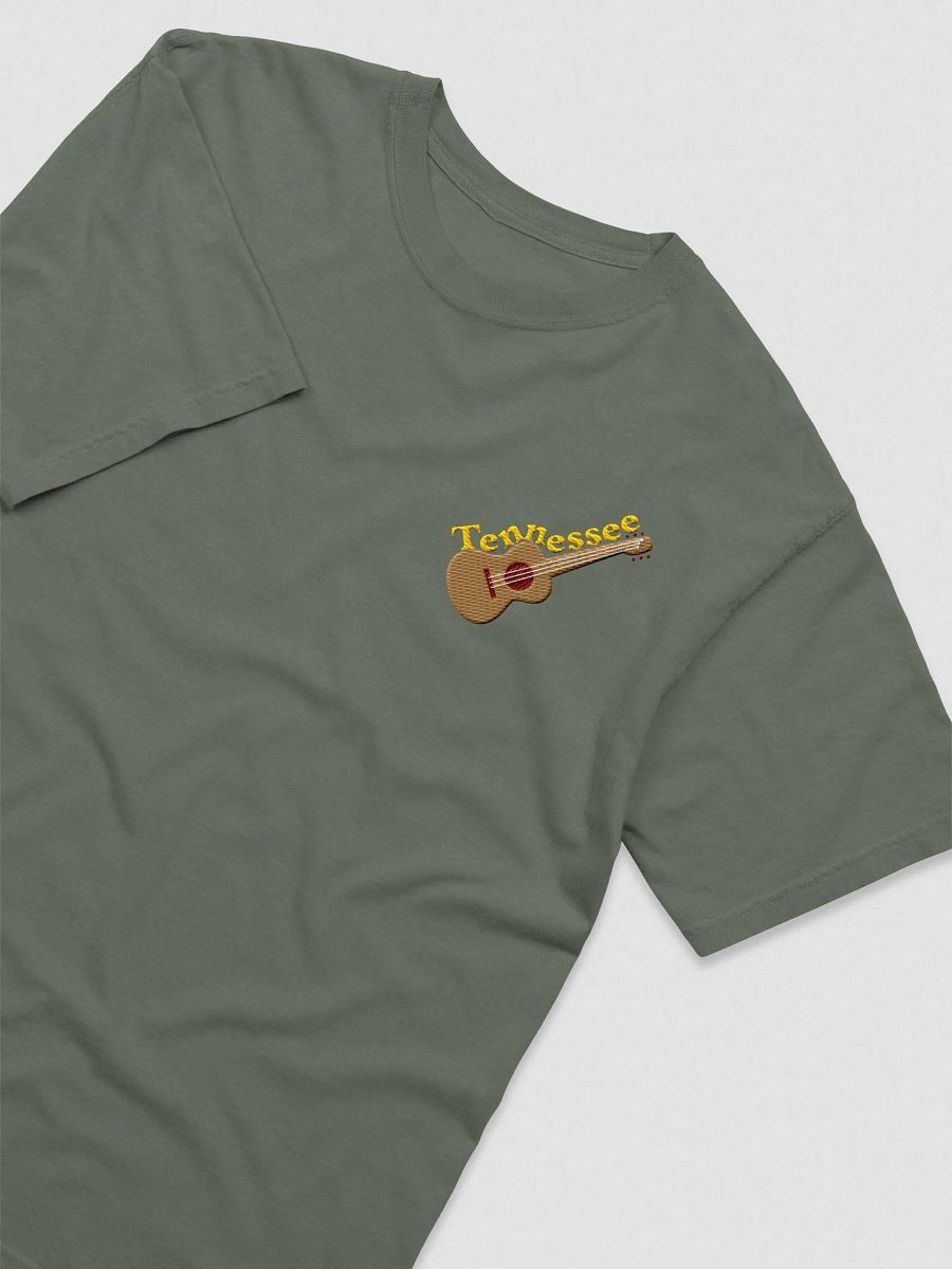 Tennessee Guitar Left Side Embroidery Tee product image (1)