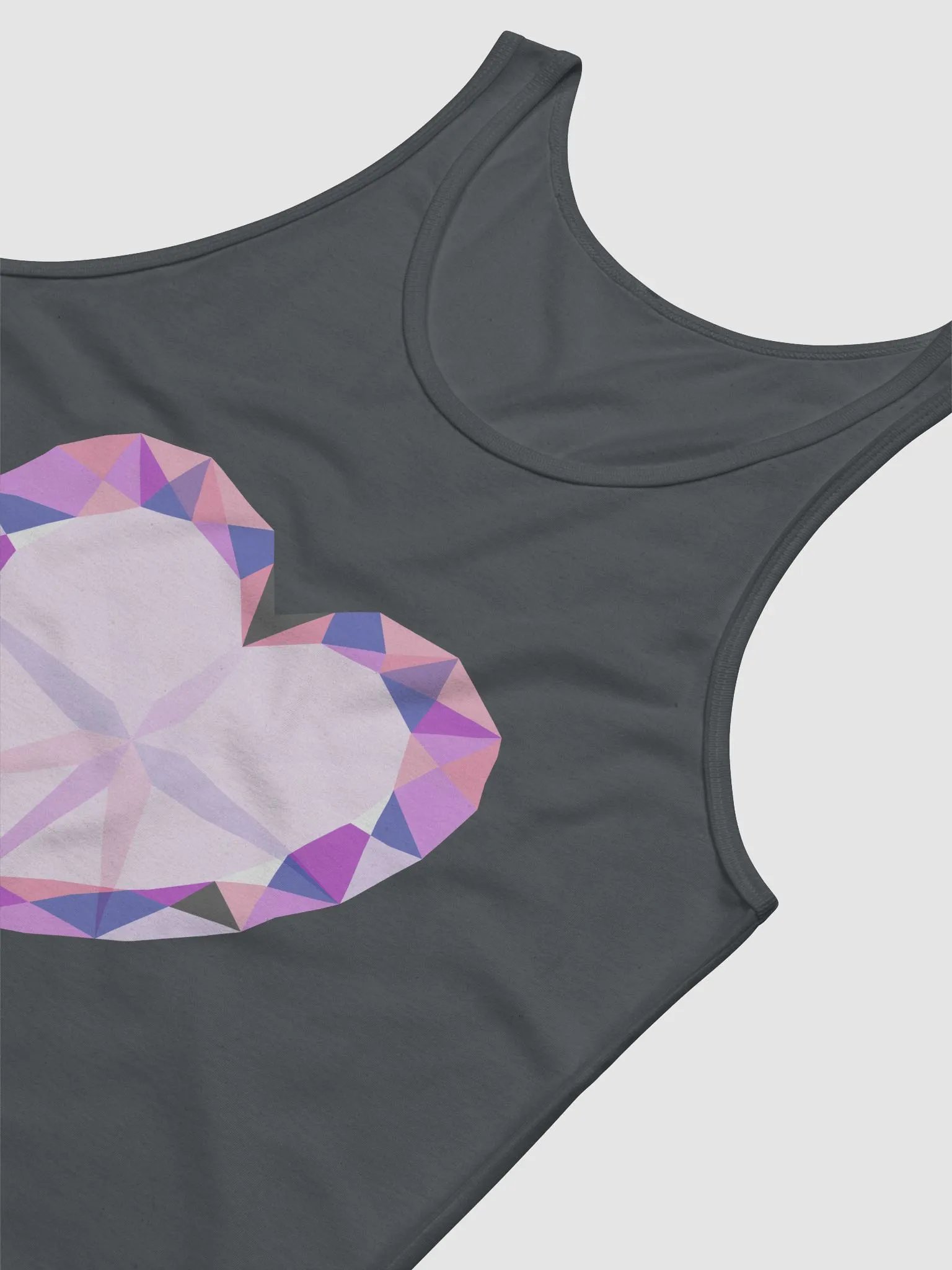 Crystal Heart Genderfluid Pride Tank Top product image (6)