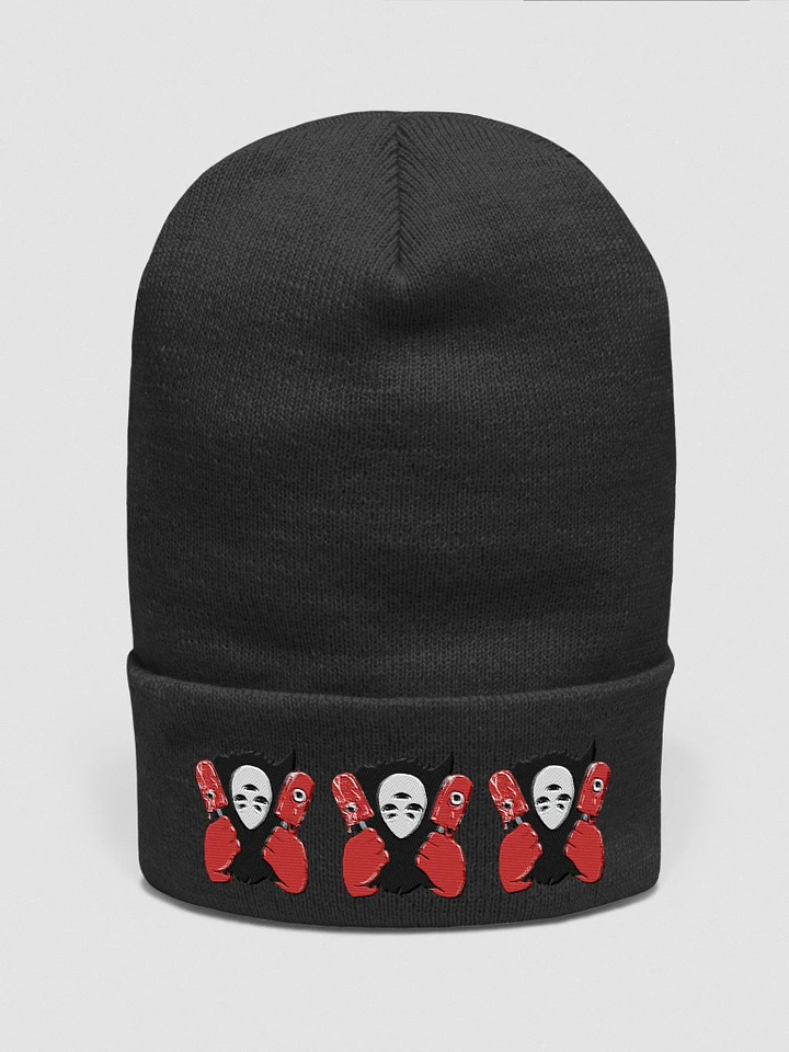Visceral Embroidered Beanie product image (2)