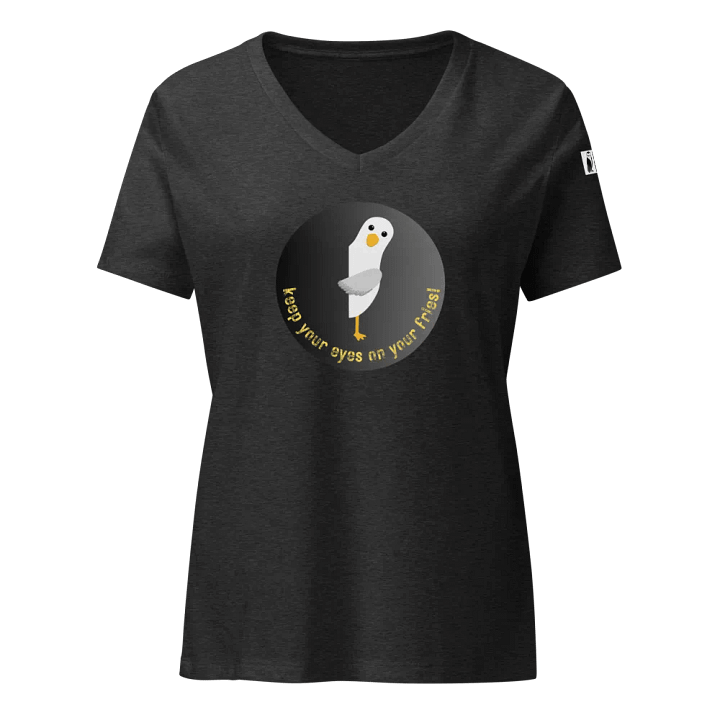 Keep Your Eyes On Your Fries! V-Neck Tee product image (1)