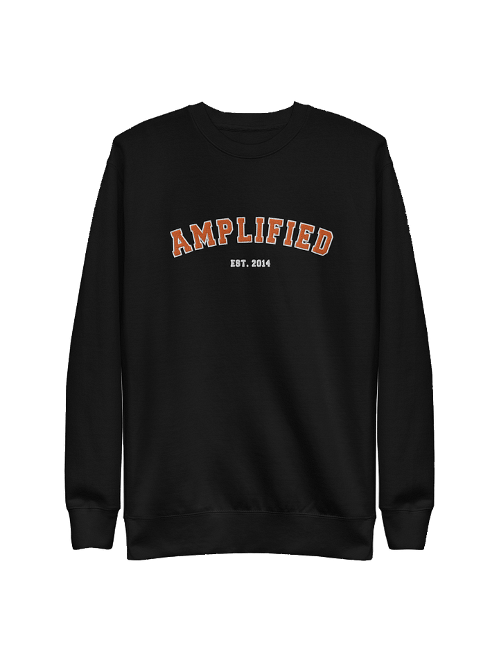 Amp Premium Embroidered Varsity Sweatshirt product image (1)
