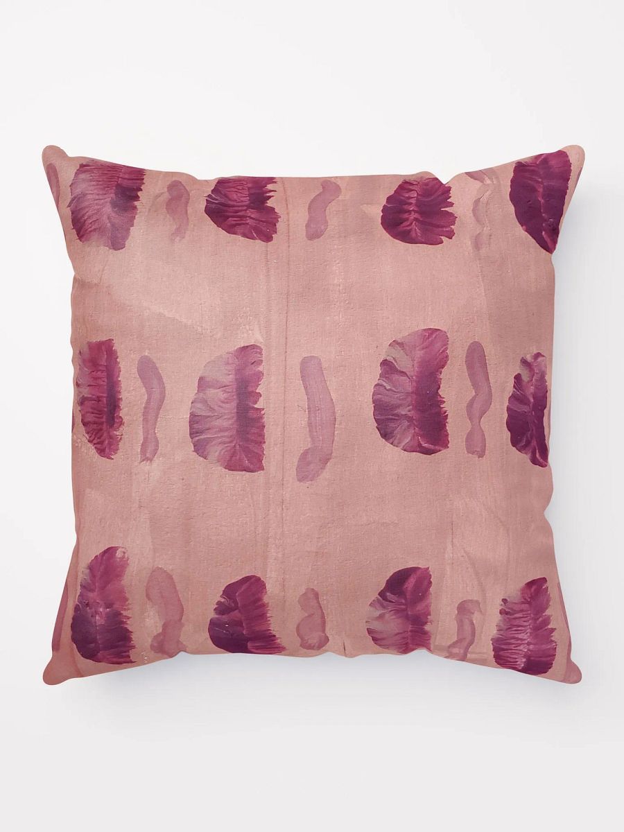 Abstract Purple Petals Throw Pillow product image (10)